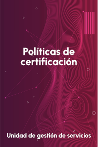 Políticas de Certificación