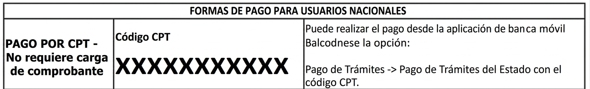 Ubicación del botón Adjuntar depósito